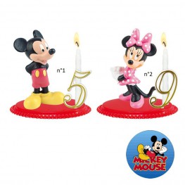 Bougies Anniversaire Mickey et Minnie