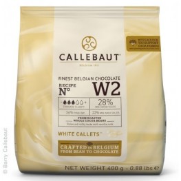 Chocolat Blanc 28% W2 400g Callebaut